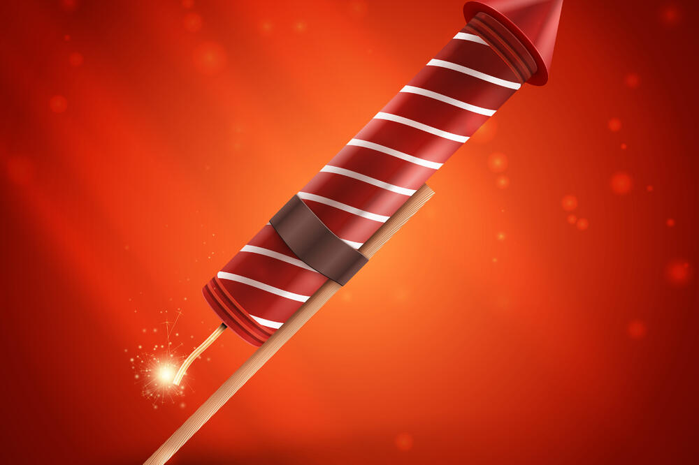 Vatromet, raketa, Foto: Shutterstock