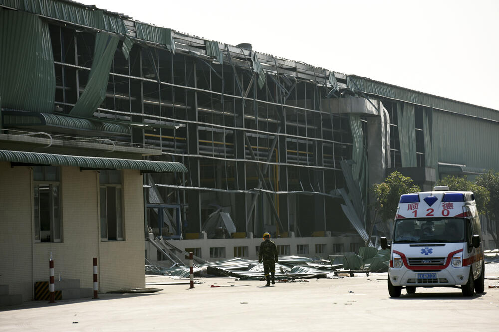Kina nesreća, fabrika, Foto: Beta/AP