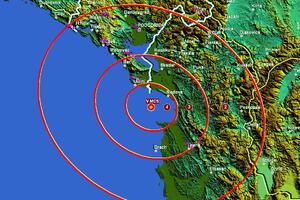 Zemljotres jačine 4,5 Rihtera pogodio Albaniju, treslo i u Crnoj...