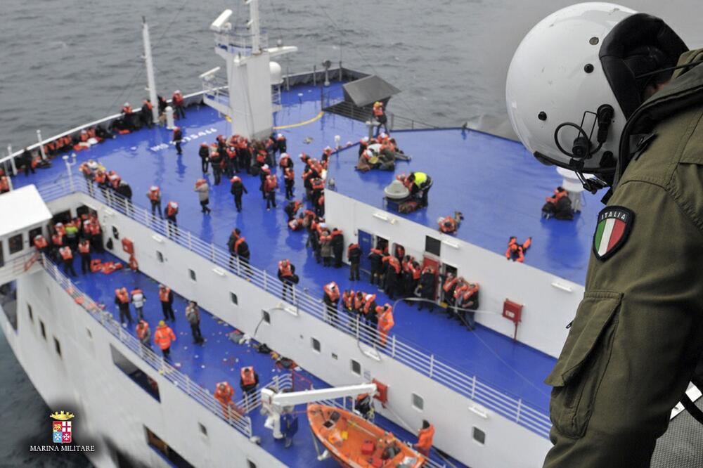 Noram Atlantic, italijanski trajekt, požar, Foto: Reuters