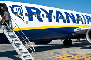 U Ryanairu zadovoljni: Rekordan broj rezervacija iz Crne Gore