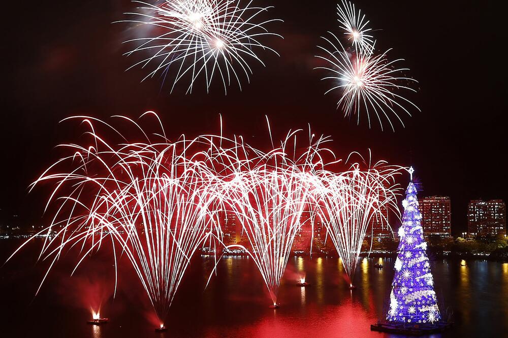 Novogodišnja jelka, Rio de Žaneiro, Foto: Reuters
