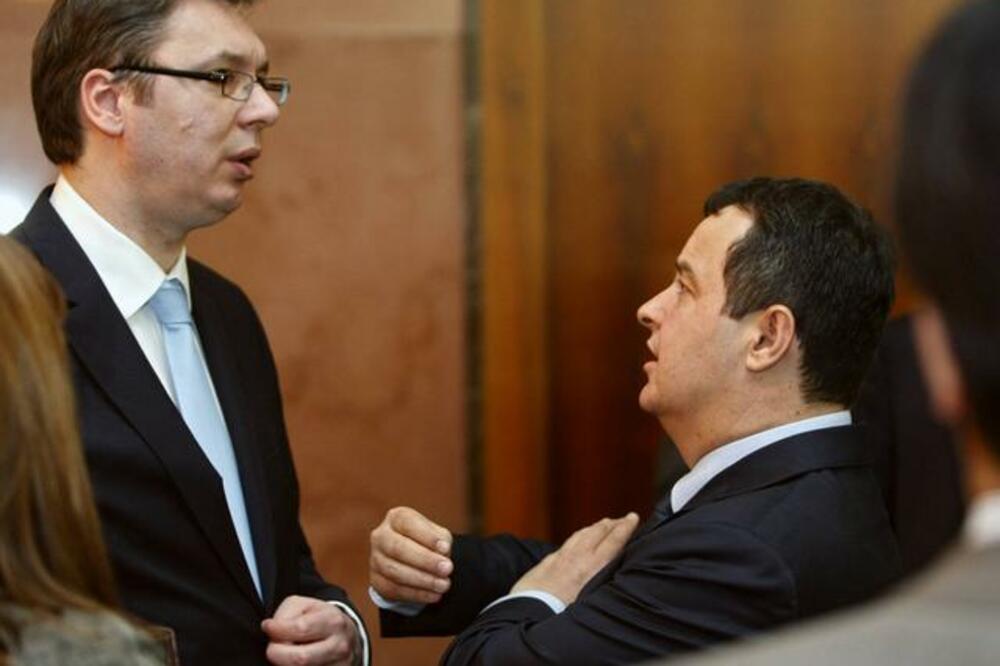 Ivica Dačić, Aleksandar Vučić, Foto: Beta/AP
