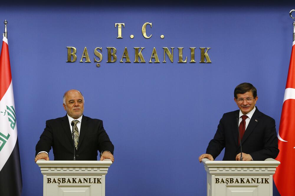 Hajdar al-Abadi, Ahmet Davutoglu, Foto: Reuters