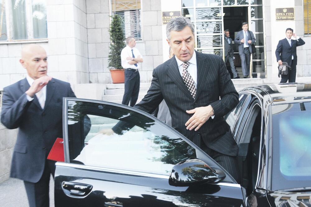 Boro Vučinić, Milo Đukanović, Foto: Boris Pejović