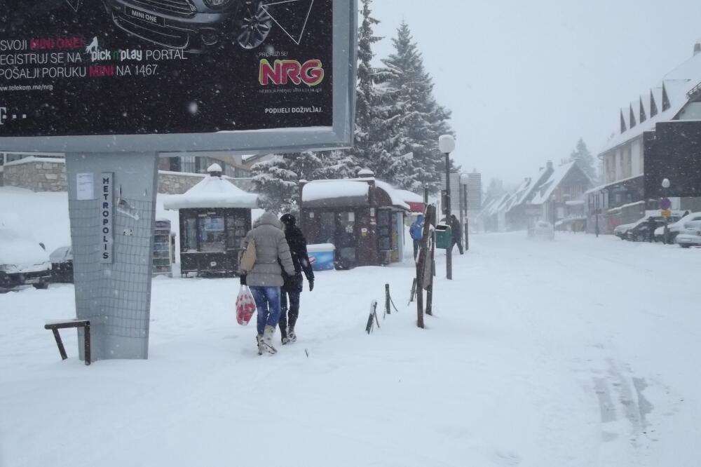 Žabljak snijeg, Foto: Obrad Pješivac