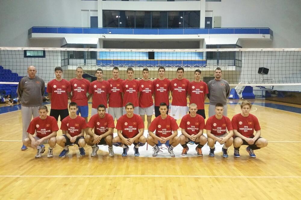 Muška kadetska odbojkaška reprezentacija, Foto: Odbojkaški savez Crne Gore