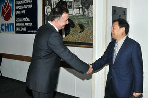 Milić sa kineskim ambasadorom: Nastavak dobre saradnje