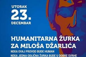 Humanitarna žurka za Miloša Džarlića
