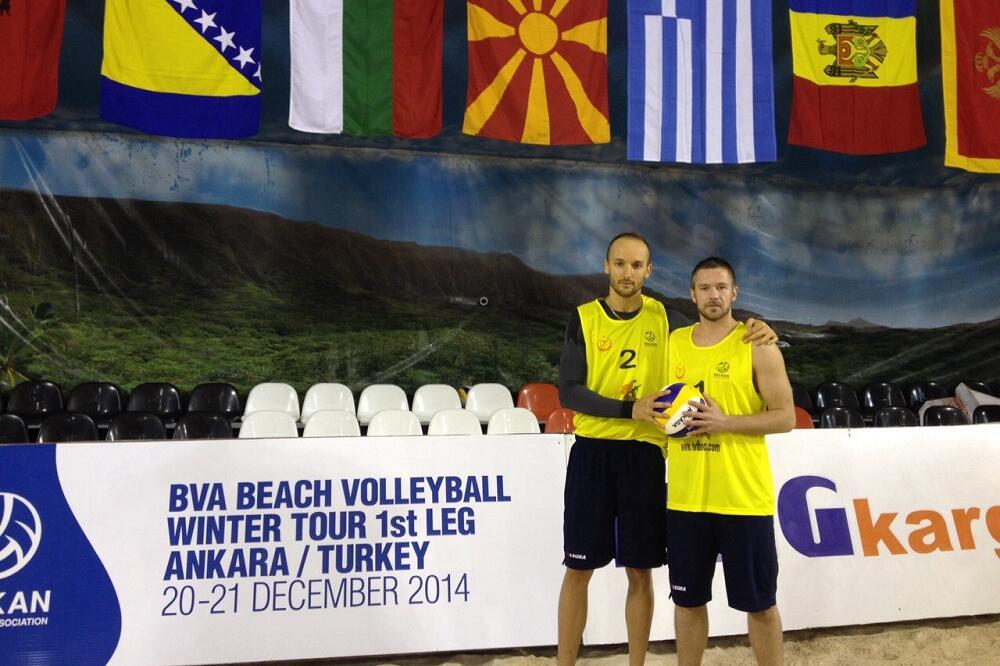 Marko Bagarić i Miloš Simović, Foto: Odbojkaški savez Crne Gore