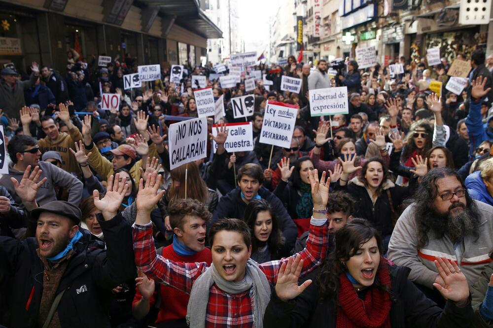 Madrid, protest, Foto: Reuters