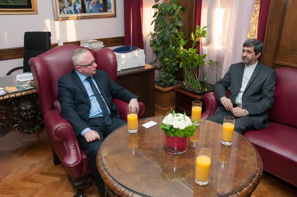 Suljo Mustafić, Fahim Pour, Foto: Skupština Crne Gore