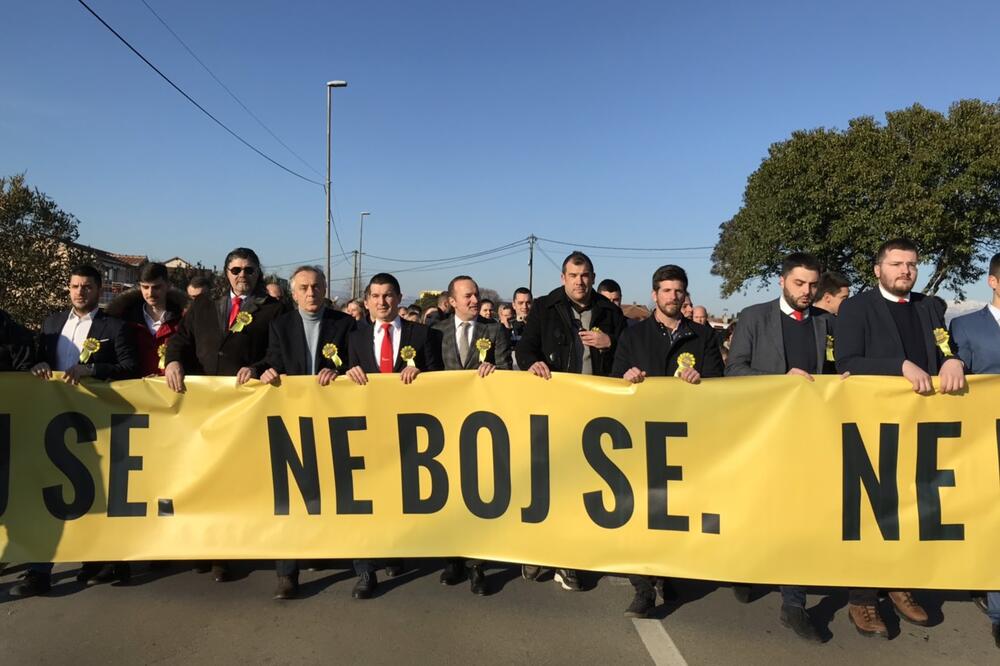 Sa protestne šetnje u Zeti, Foto: Filip Roganović