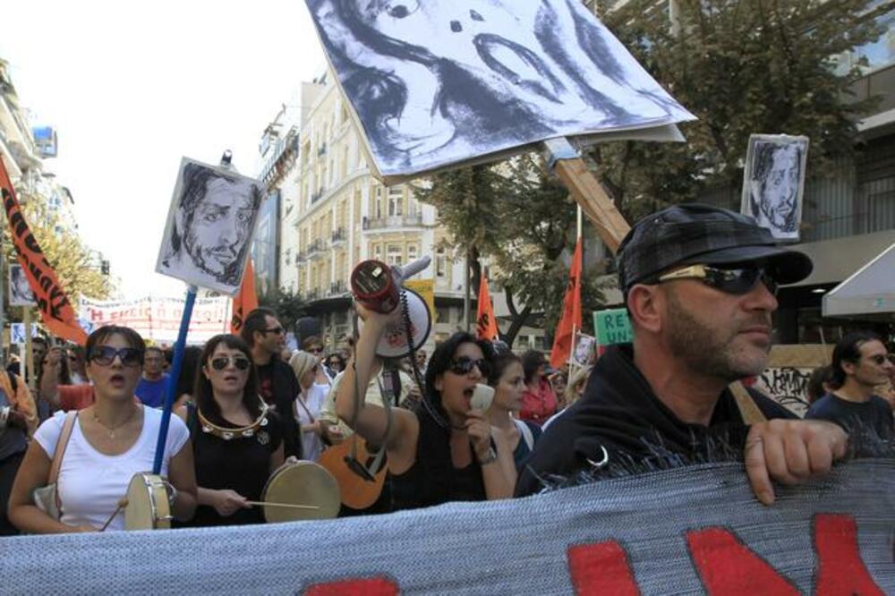 Grčka protest, Foto: Beta/AP