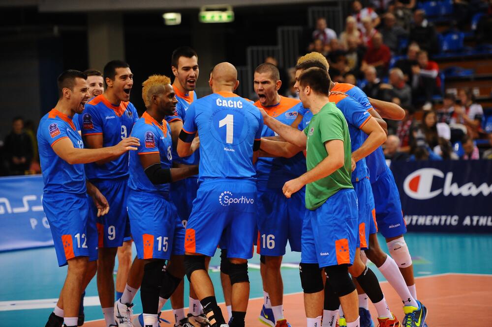 Odbojkaši Budvanske rivijere, Foto: Cev.lu