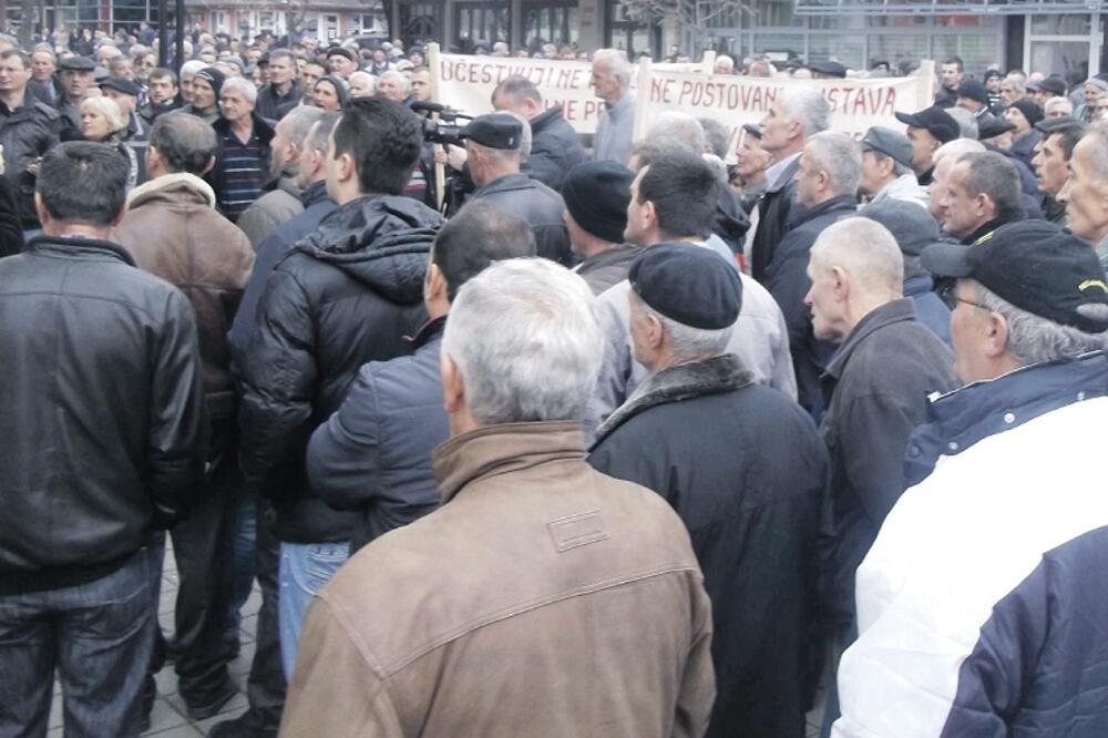 Rožaje, protest, Foto: Aida Skorupan