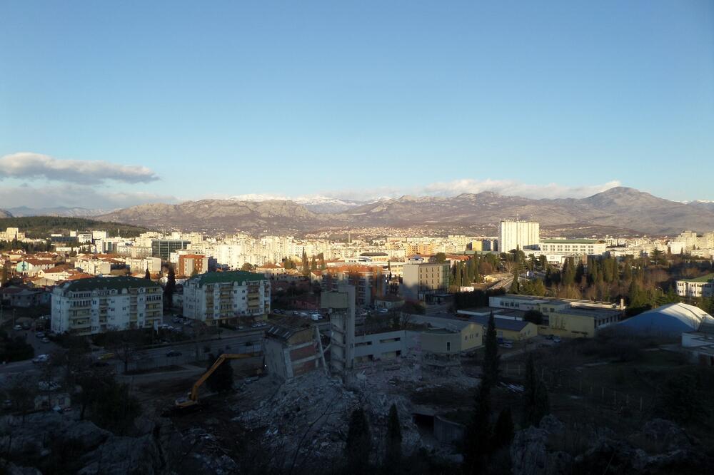Podgorica, pogled s Ljubovića, Foto: Borislav Vukićević