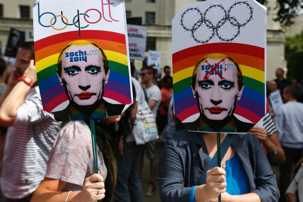 Soči, Vladimir Putin, LGBT, Foto: AP/dpa
