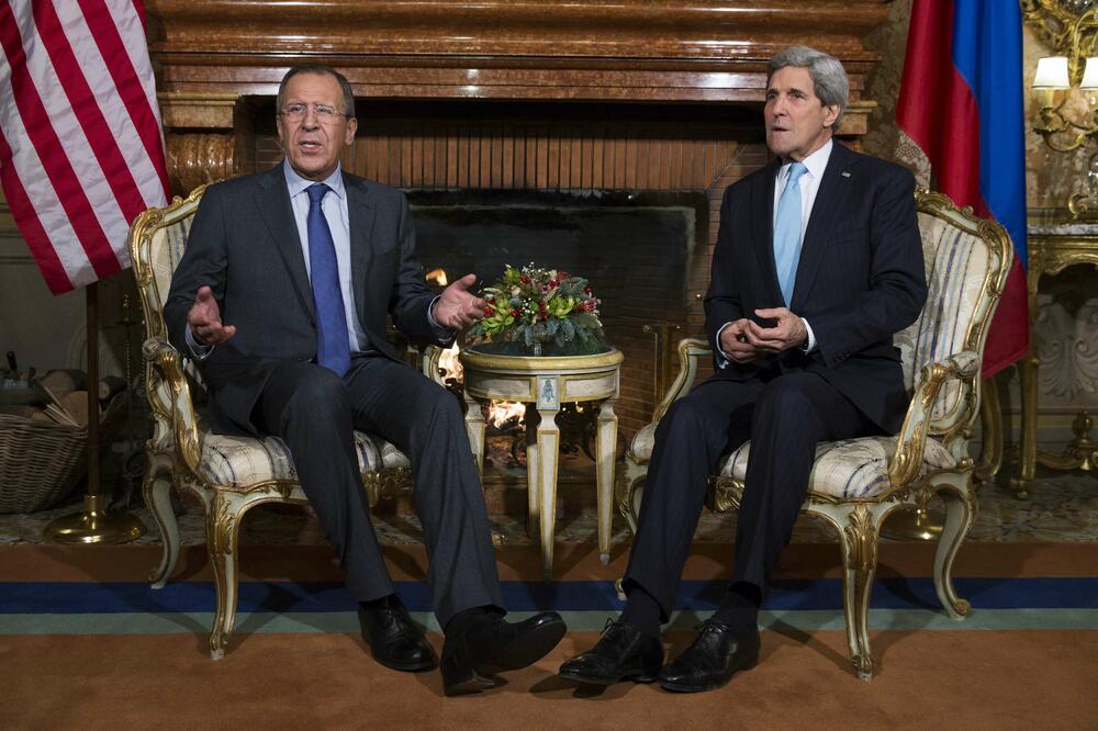 Sergej Lavrov, Džon Keri, Foto: Reuters