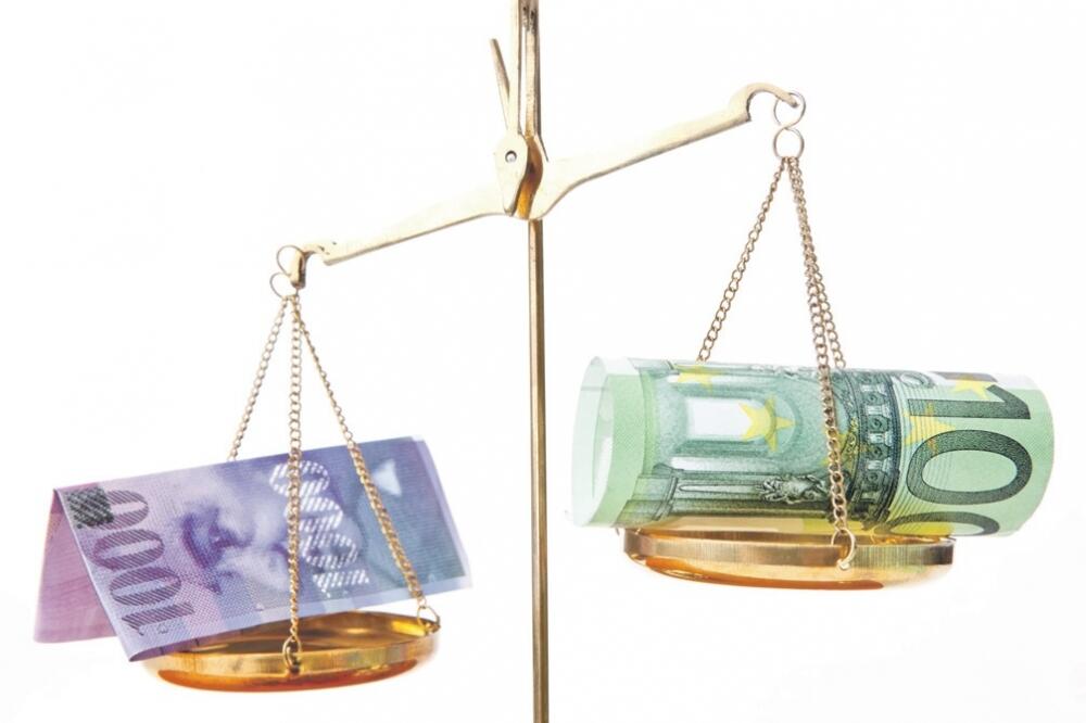 Novac, euro, frank, Foto: Shutterstock