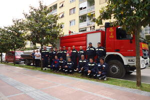 Dobrovoljni vatrogasci iz Krtola kao profesionalci