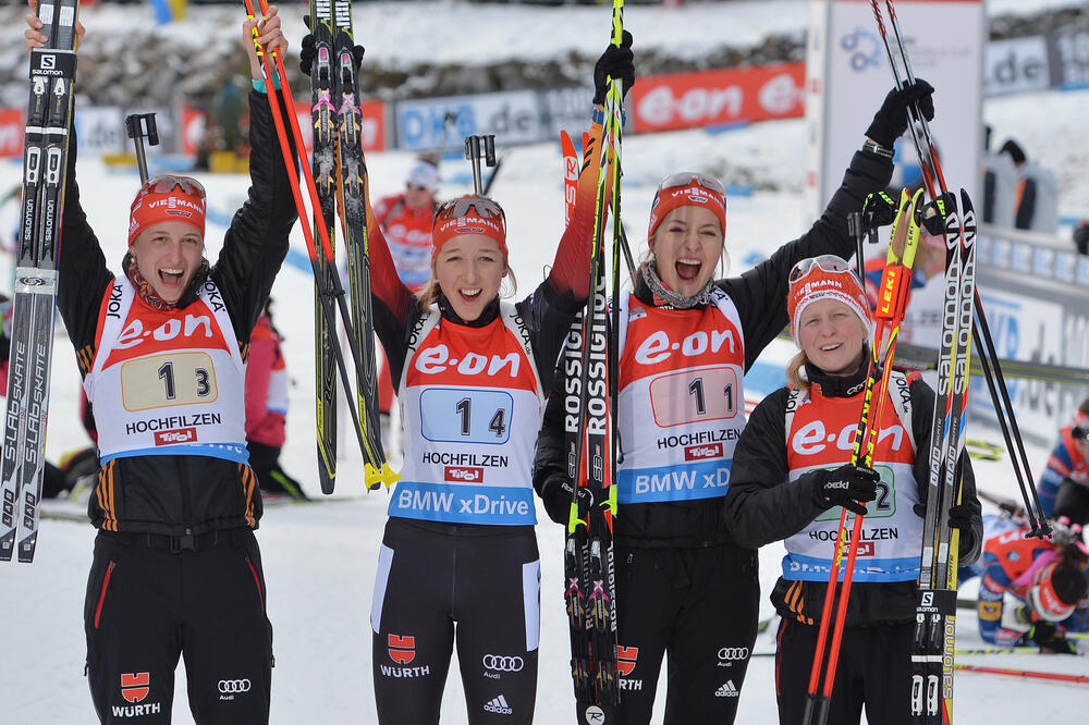 Njemačka biatlon reprezentacija, Foto: Beta/AP