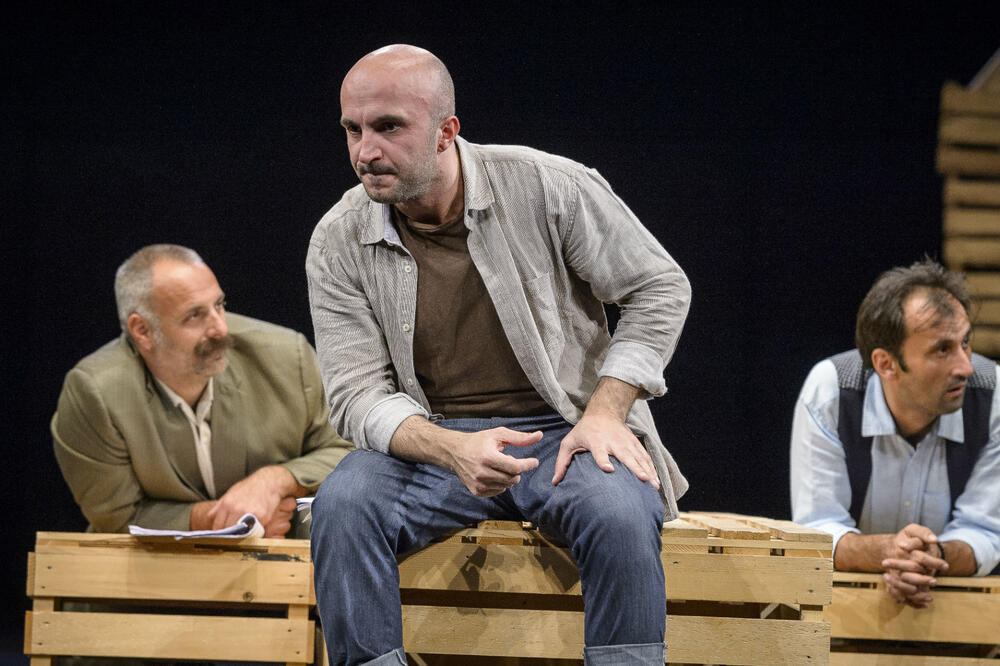 Dušan Kovačević na sceni CNP, Foto: CNP