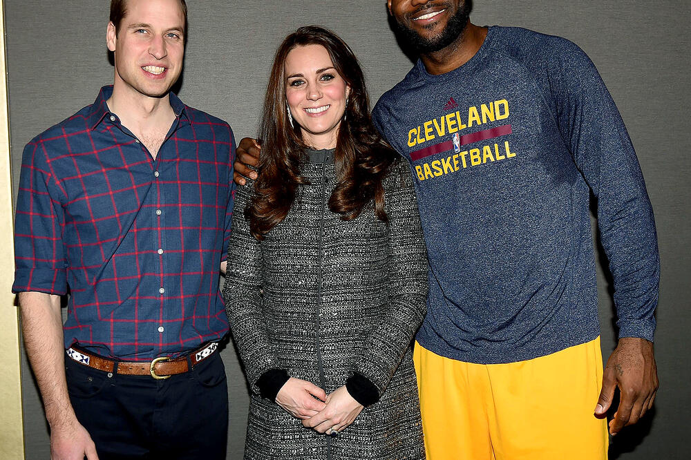 Susret britanskog kraljevskog para i košarkaša, Foto: Usmagazine.com