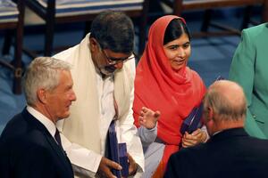 Uručene Nobelove nagrade za mir Jusafzai i Satjartiju