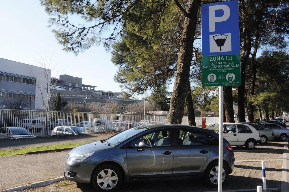 parking Podgorica, Foto: Luka Zeković