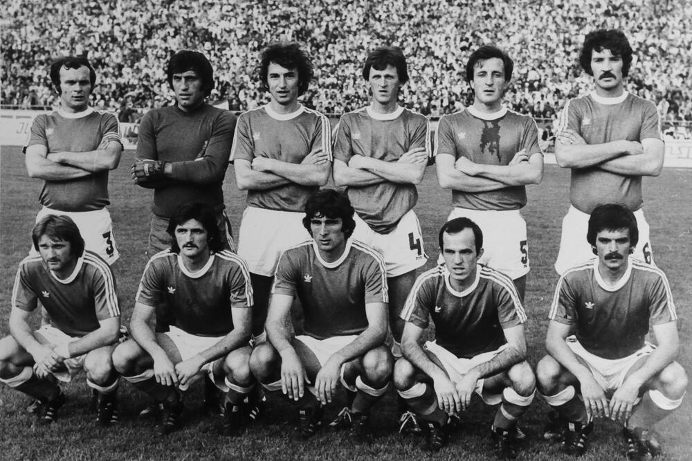 FK Budućnost tim 1977.