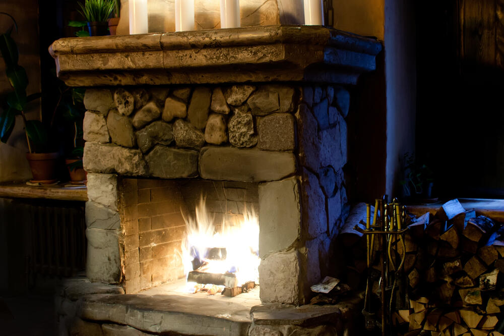 kamin, Foto: Shutterstock