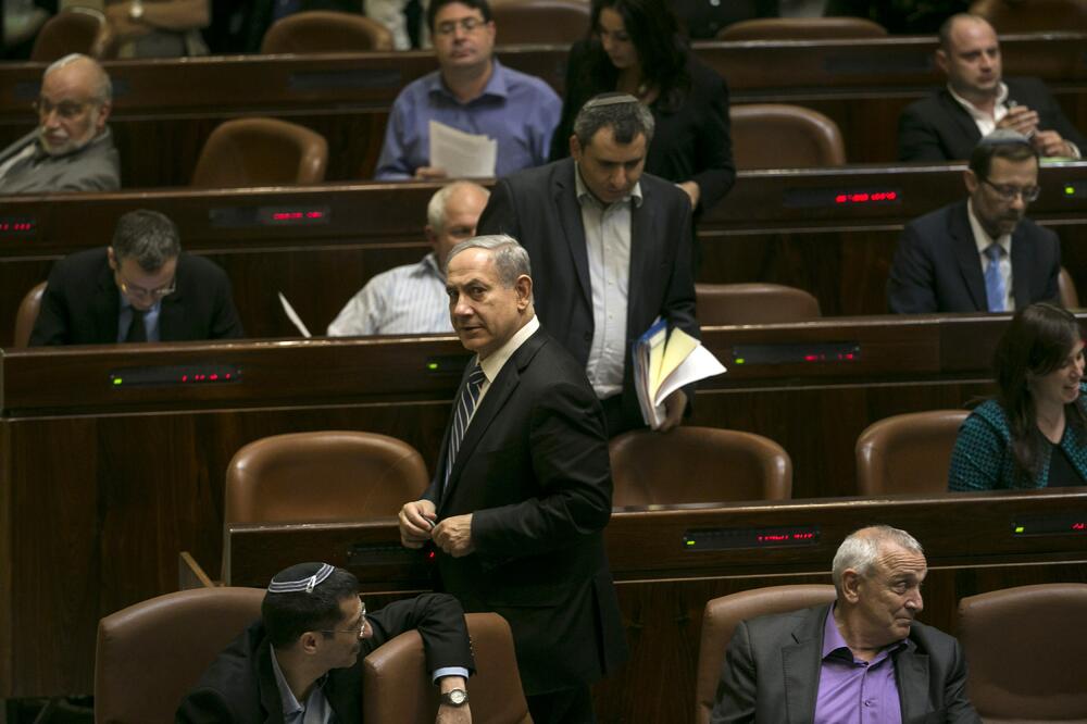 Benjamin Netanjahu, Kneset, Foto: Reuters