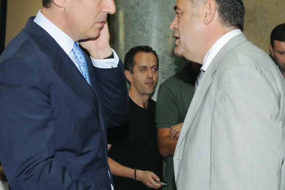 Milo Đukanović, Milutin Simović, Foto: Savo Prelević