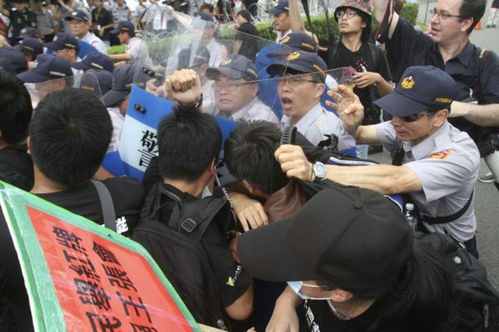 Tajvan, protesti, Foto: Beta/AP