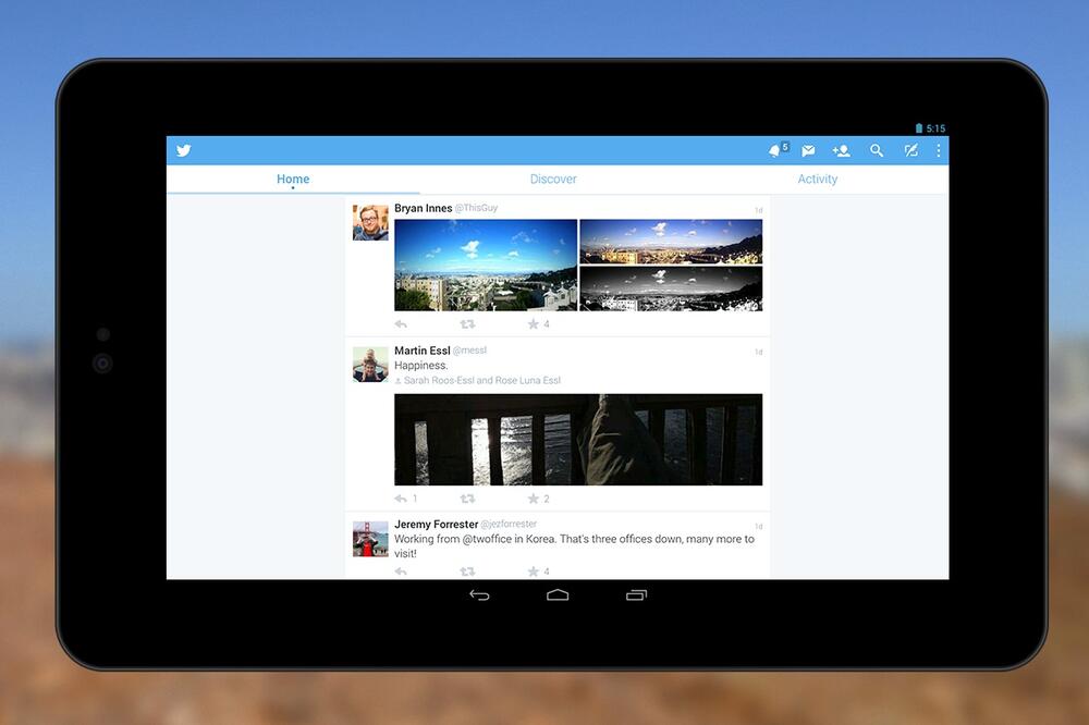 Twitter, filteri za fotografije, Foto: Google Play