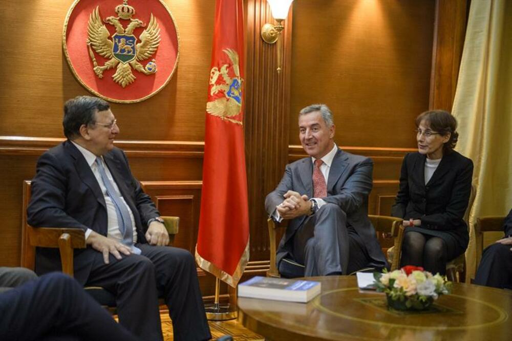 Barozo, Đukanović, Foto: Gov.me