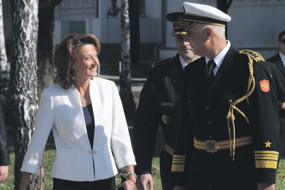 Milica Pejanović-Đurišić, Dragan Samardžić, Foto: Boris Pejović