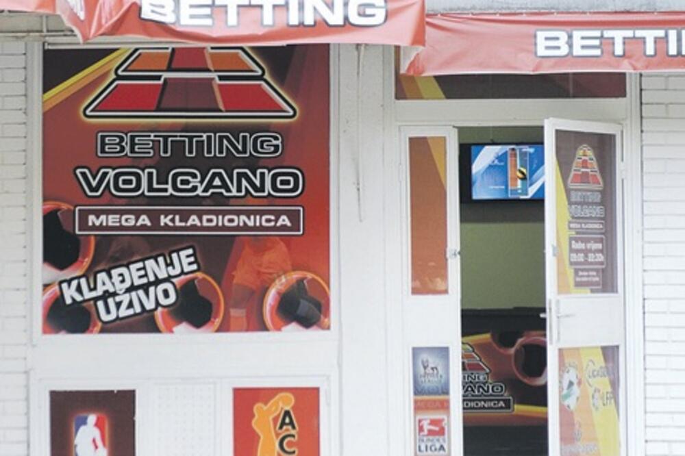 Kladionica "Volkano", Foto: Arhiva "Vijesti"