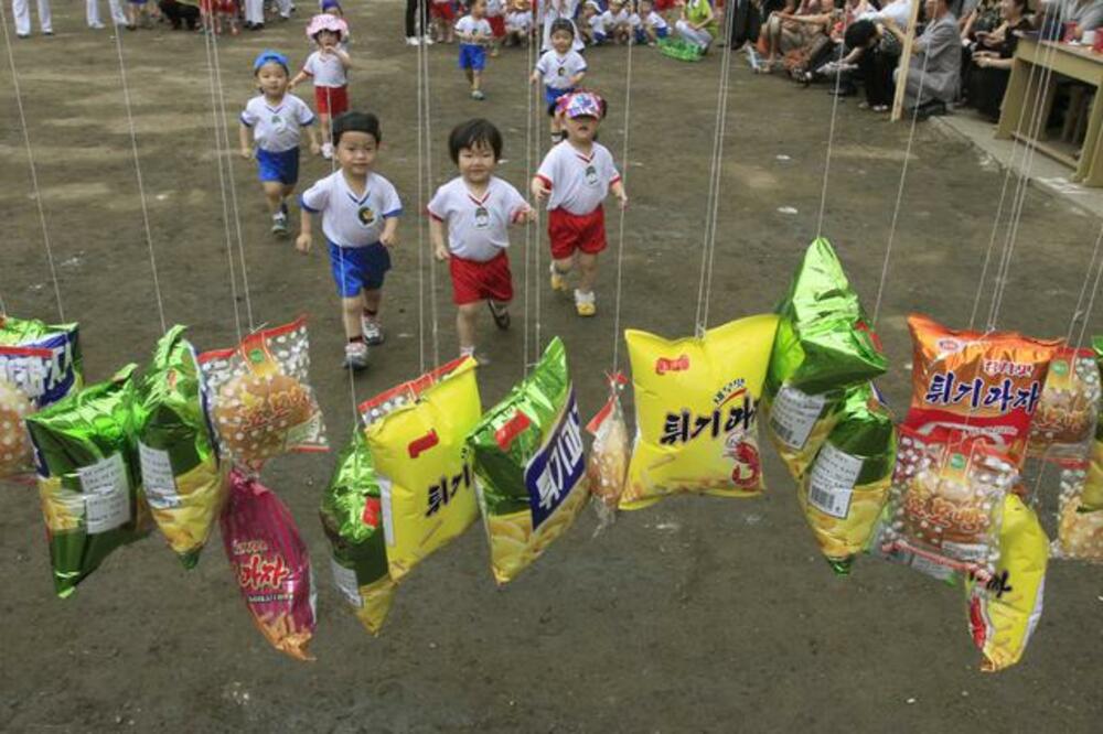 Sjeverna Koreja, djeca, Foto: Beta/AP