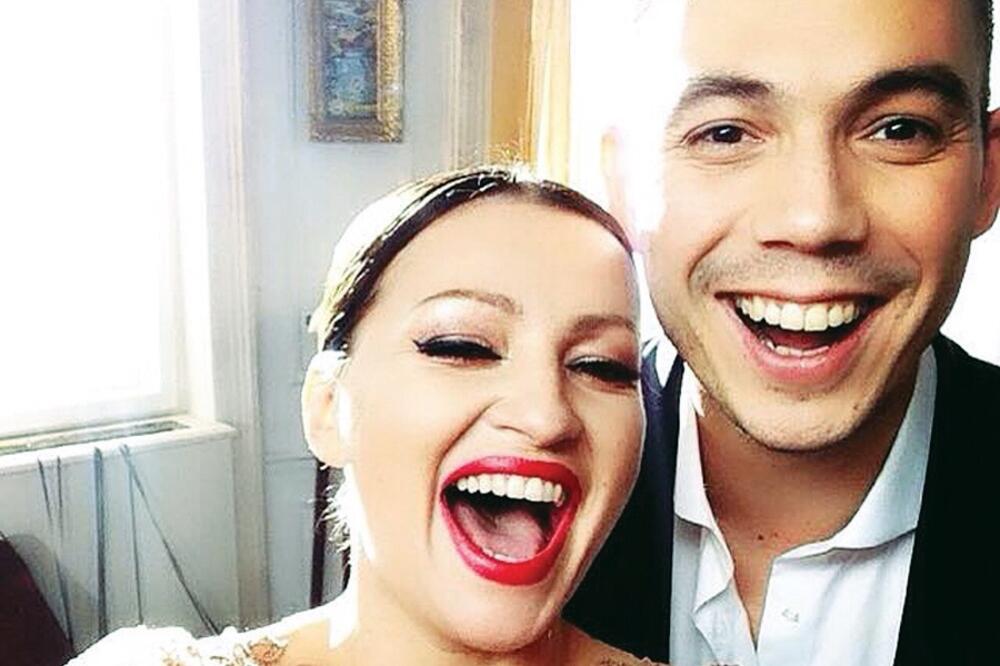 Nina Badrić, Željko Vasić, Foto: Privatna arhiva