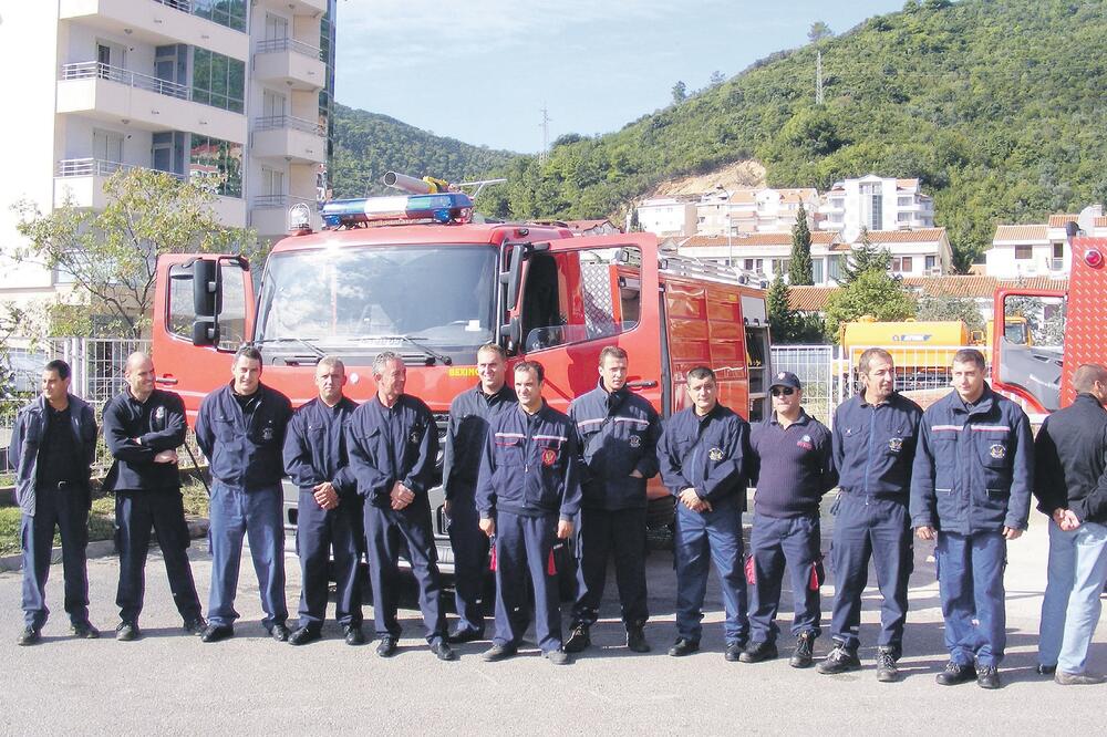 Služba zaštite i spasavanja Budva, Foto: Vuk Lajović
