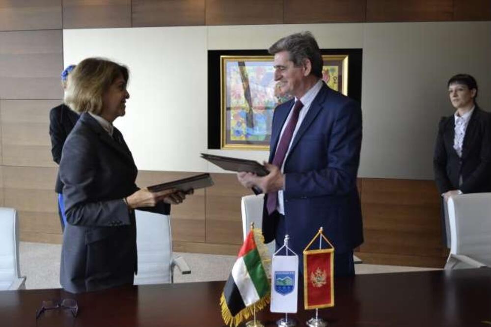 Branislav Đuranović, Hafsa Abdula Mohamed Šarif Al Ulama, Foto: Biro za odnose sa javnošću