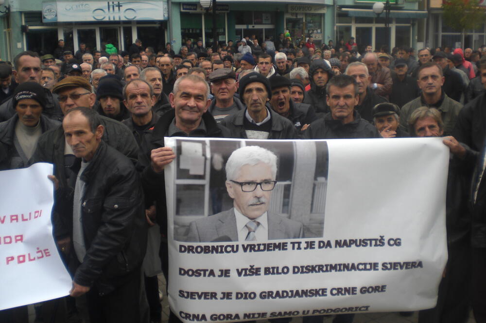 protest, Rožaje, Foto: Aida Skorupan