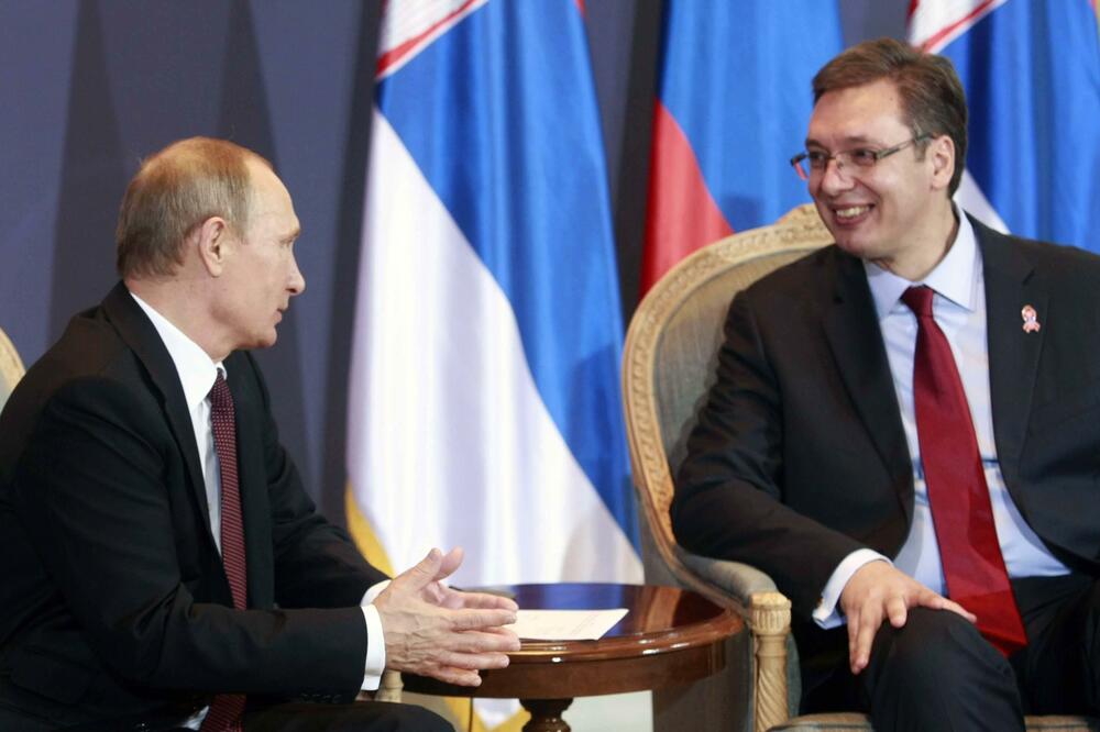 Vladimir Putin, Aleksandar Vučić, Foto: Betaphoto