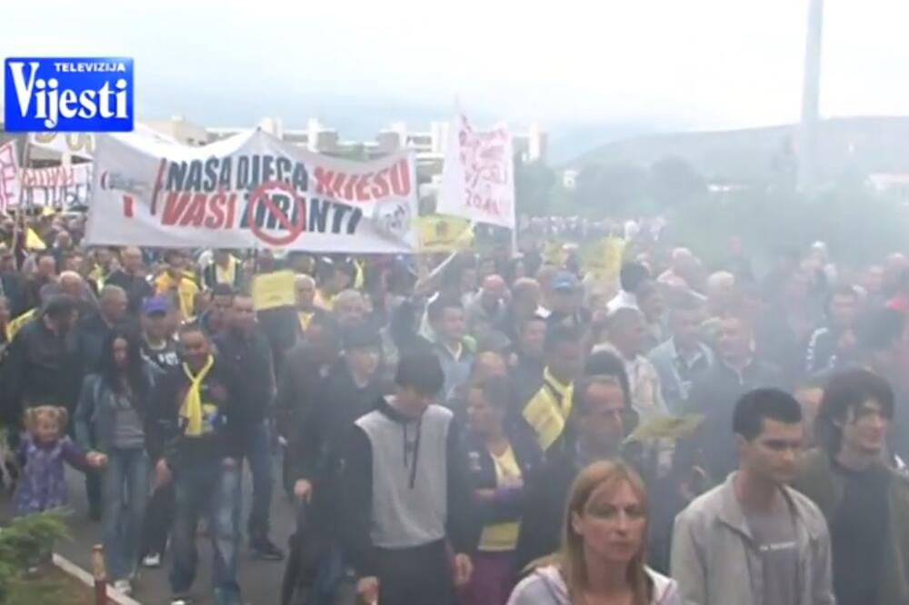 Protesti u Crnoj Gori, Foto: Screenshot (YouTube)