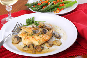 Piletina sa šampinjonima