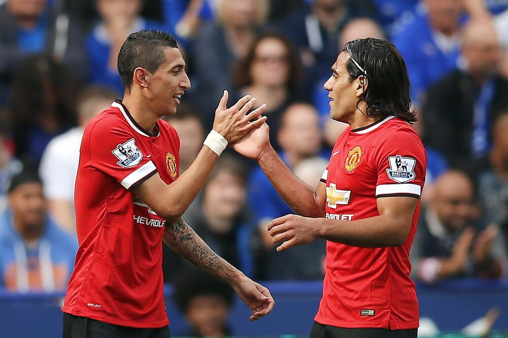 Radamel Falkao i Anhel di Marija, Foto: Reuters