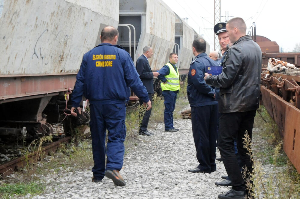 Željeznička stanica, nezgoda, Foto: Luka Zeković