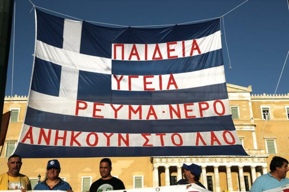 Grčka, protest, Foto: Beta-AP